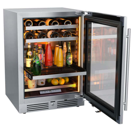Landmark 24 Inch Wide Single Zone Wine and Beverage Cooler - Wine Sanctuary
