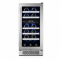 Avallon AWC151DZRH 23 Bottle Dual Zone Built-In Wine Cooler, Right Hinge