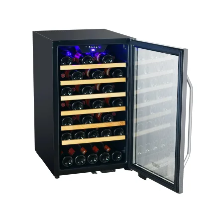 EdgeStar - 20 Inch Wide 44 Bottle Capacity Free Standing Wine Cooler with Reversible Door and LED Lighting - Wine Sanctuary