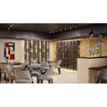 VintageView Case and Crate 192 Bottle Capacity 3-1/2 Foot Tall Free Standing Wine Cabinet - Wine Sanctuary